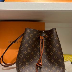 Authentic Louis Vuitton NÉONOÉ MM "Champagne Bag"- Caramel